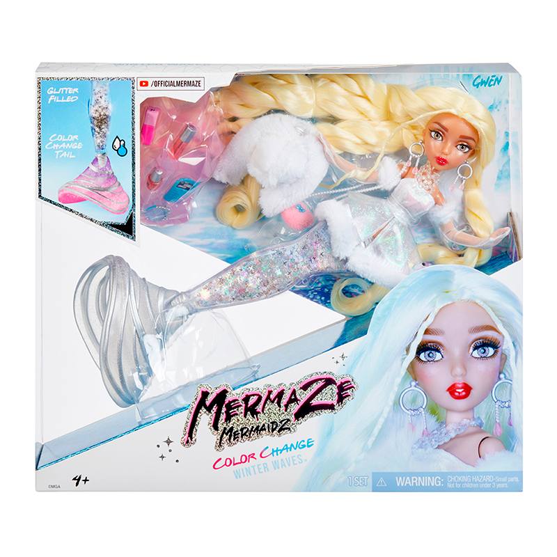 L.O.L Mermaze Mermaidz WinterWaves Doll gwen (Asst 5/5)