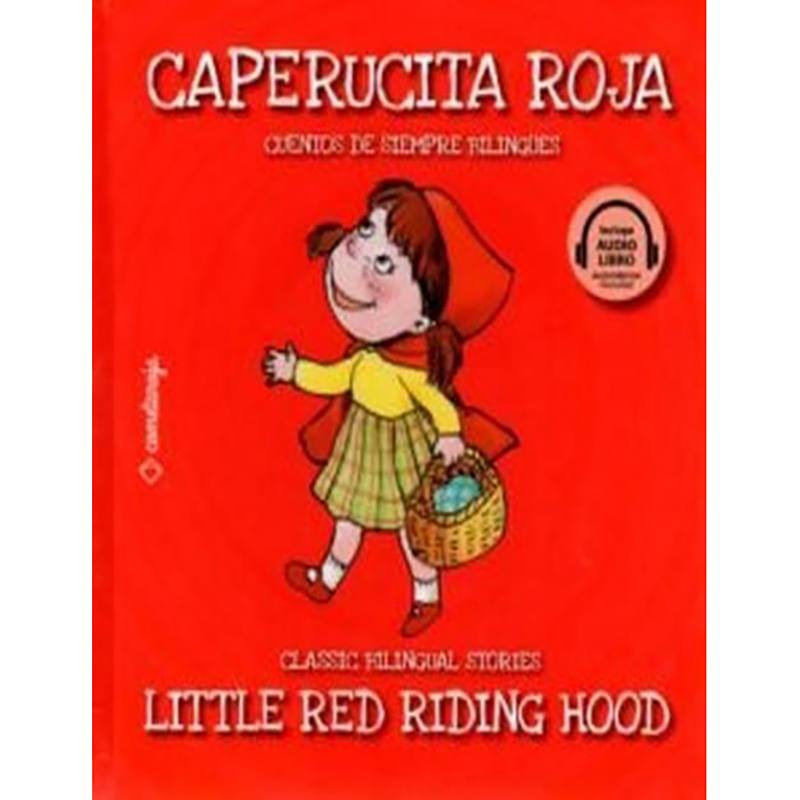 Libro Lee O Escucha Ingles-Español Caperucita Roja (Little Red Riding Hood)