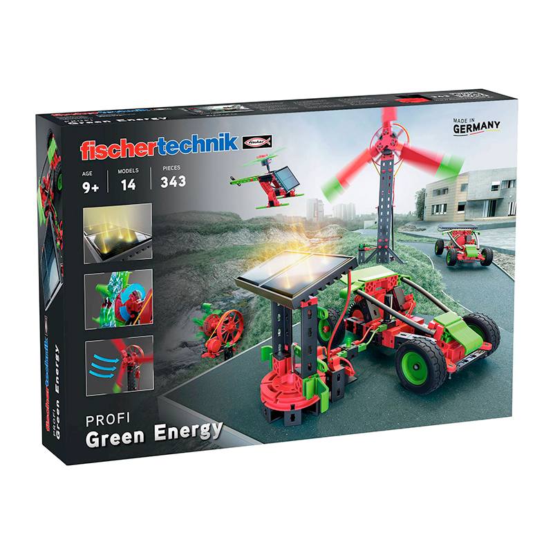 FISCHERTECHNIK Profi 559879 Set de Construccion de Energia Verde