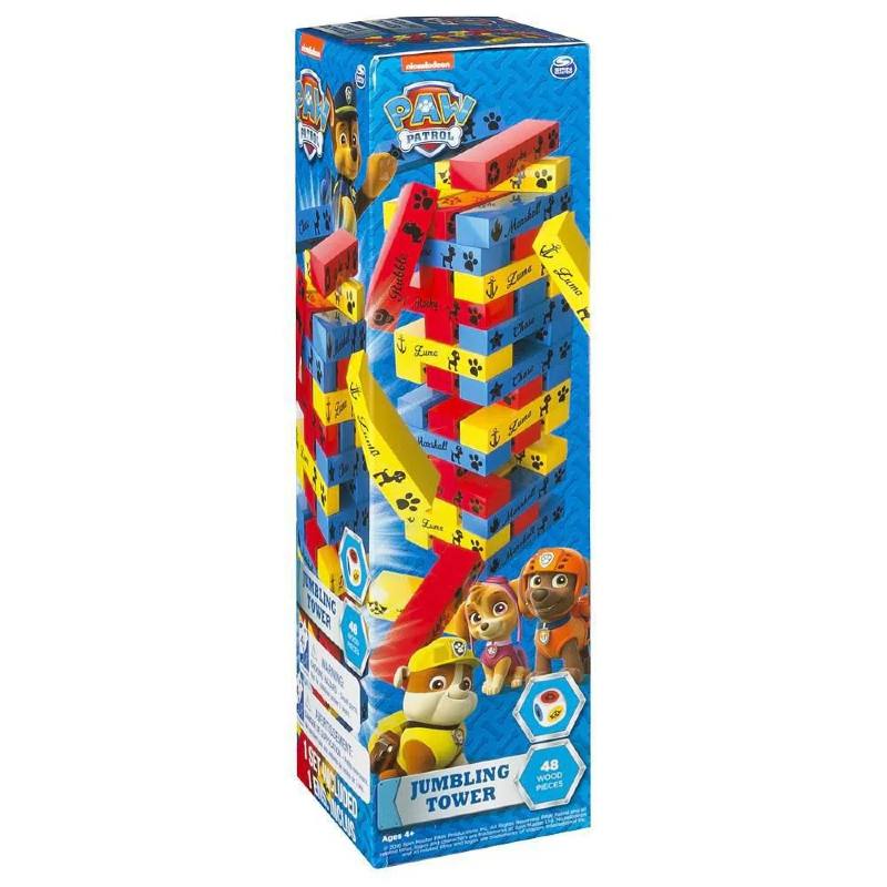 Spin Master Paw Patrol 6035863 Juego De Mesa Jenga