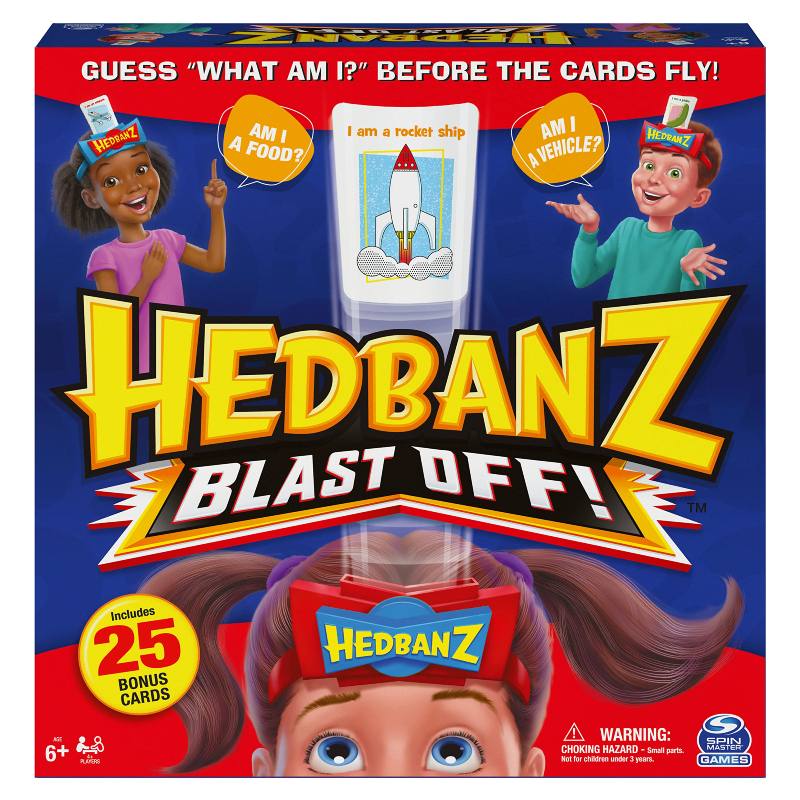 Spin Master Games 6062194  Hedbanz Blast Off Juego Adivina Que Soy
