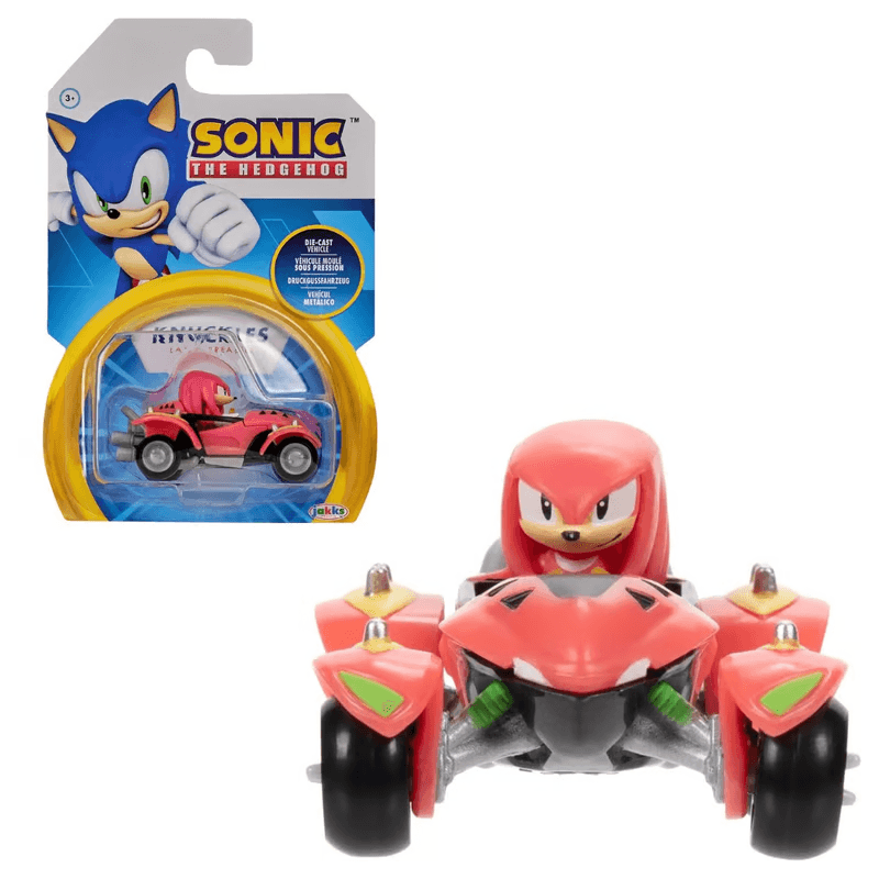 Jakks Pacific Sonic Vehículo 1:64 Die-Cast W3 Surtido