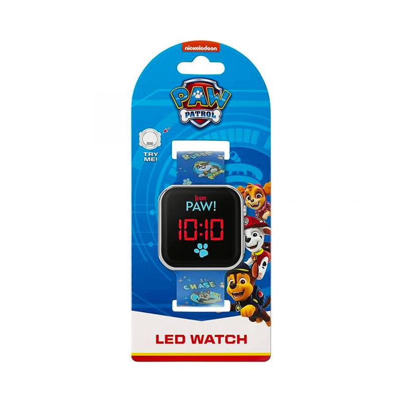 Boing Toys Paw4214 Reloj Paw Patrol Pantalla Parpadenate Azul Y Rojo