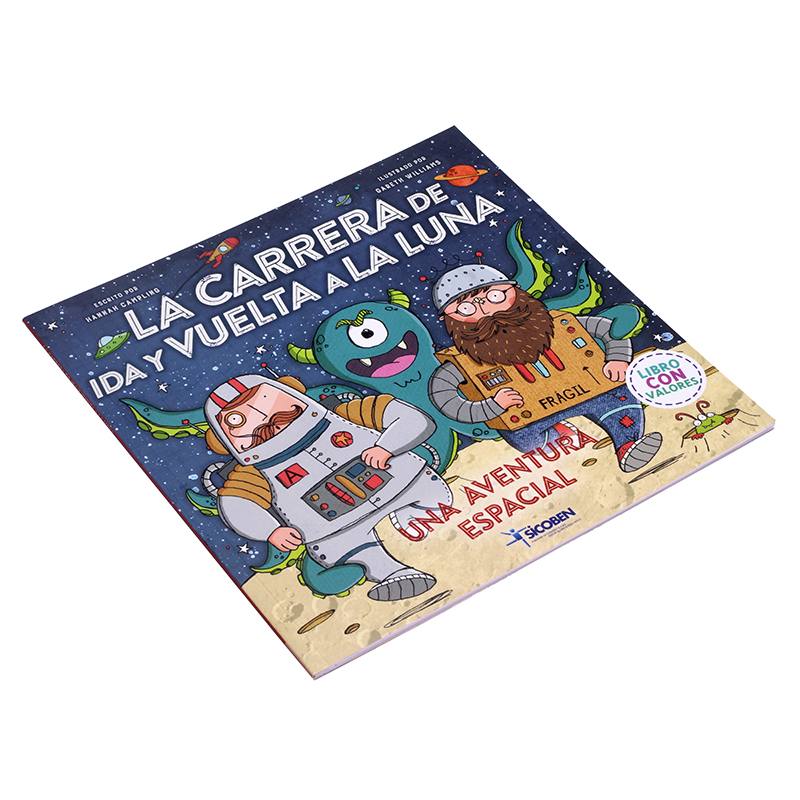 KADI Libro Sueña En Grande 4 La carrera de ida y vuelta a la luna (Asst 1/4)