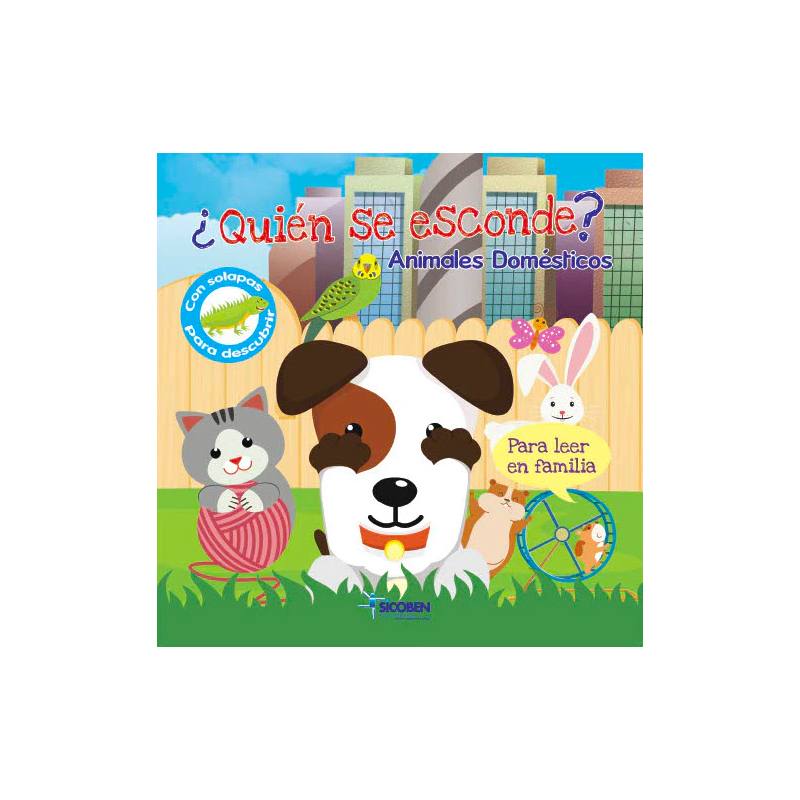 Kadi Libro ¿Quien Se Esconde? Animales Domesticos (Asst 1/4)