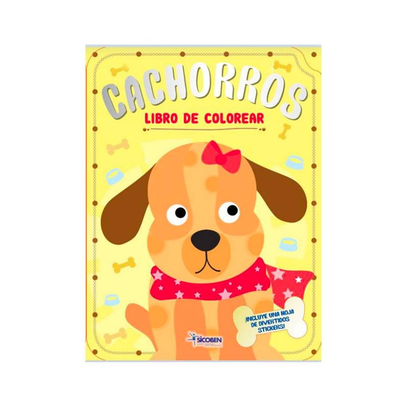 Kadi Libro Coloreo En Casa I Cachorros (Asst 2/4)