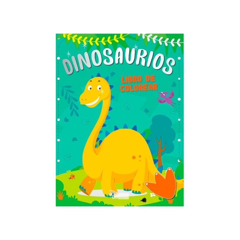 Kadi Libro Coloreo En Casa I Dinosaurios (Asst 3/4)