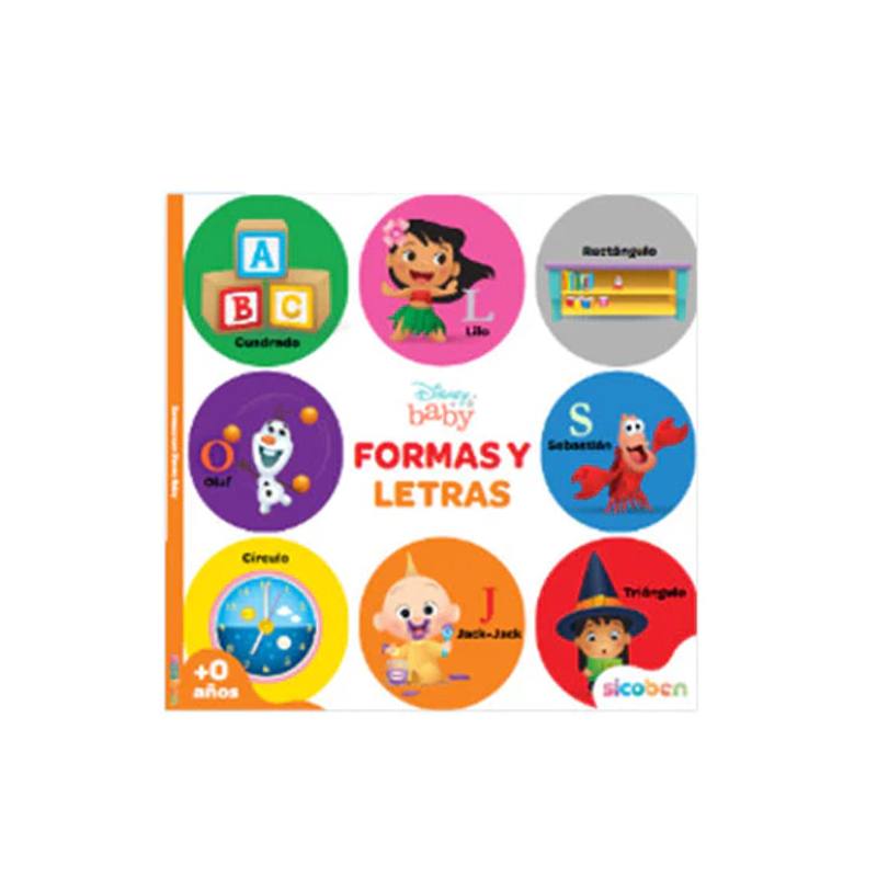 Kadi Libro Conozco Con Disney Baby Formas Y Letras (Asst 3/4)