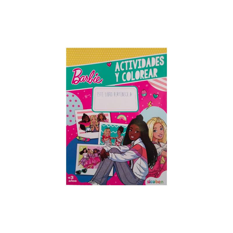 Kadi Libro Actividades Y Colorear Barbie Rosado (Asst 2/2)