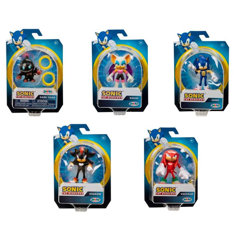 JAKKS PACIFIC Sonic 15564 Figura 2.5 Pulg W10 Surtido