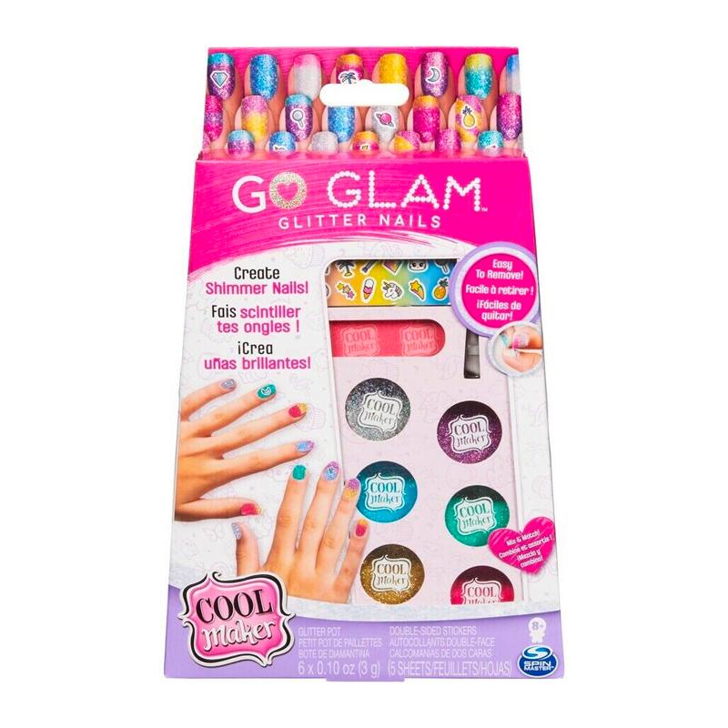 Boing Toys  6059916 Go Clam Set De Uñas Brillantes