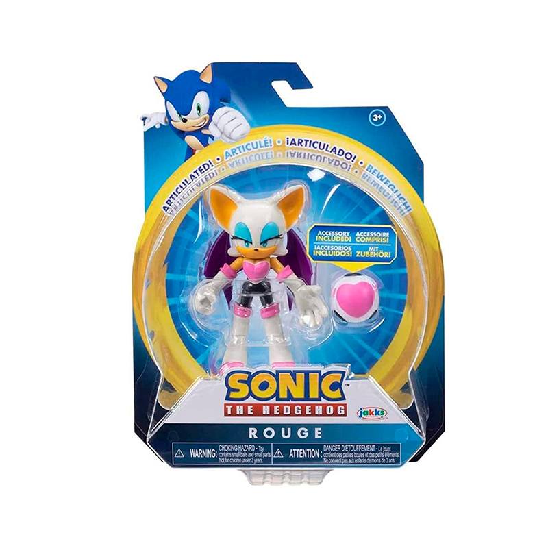 Jakks Pacific Sonic 15564 Figura De Sonic 2.5 Pulg W10 Rouge (Asst 3/5)