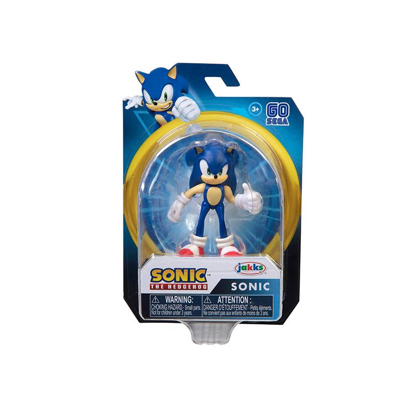 Jakks Pacific Sonic 15564 Figura De Sonic 2.5 Pulg W10 Sonic (Asst 4/5)