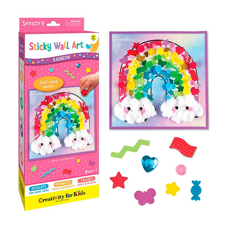 Creativity For Kids  6353000 Arte De Pared Adhesivo - Arco Iris