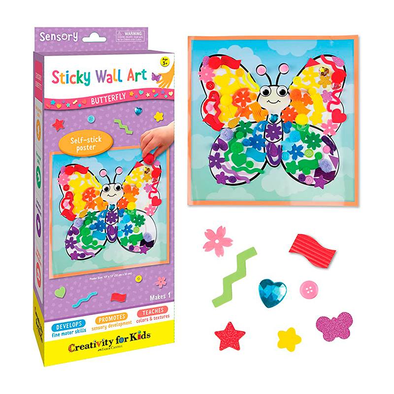 Creativity For Kids  6356000 Arte De Pared Adhesivo - Mariposa
