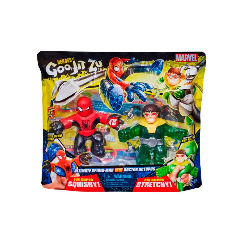 Boing Toys Goo Jit Zu 41378 Marvel Heroes Spider Man Vs  Dr. Octopus