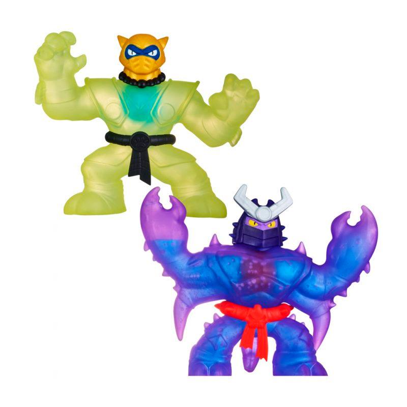 Boing Toys Goo Jit Zu 41407 Ultra Goo Shifters Gold Pantaro Vs Shadow Scorpius