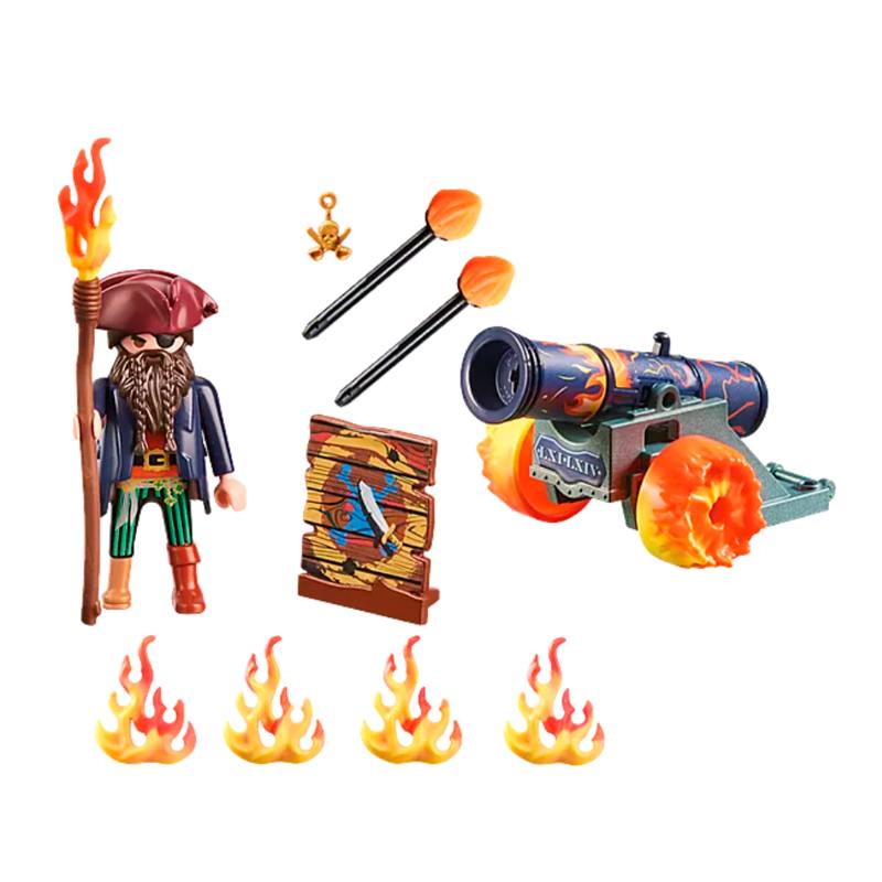 Playmobil Piratas  71189 Set De Pirata Con Cañon