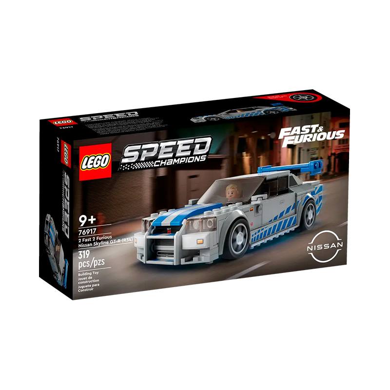 Lego Speed Champions 76917 Rapido Y Furioso Nissan Skyline Gt-R (R34)