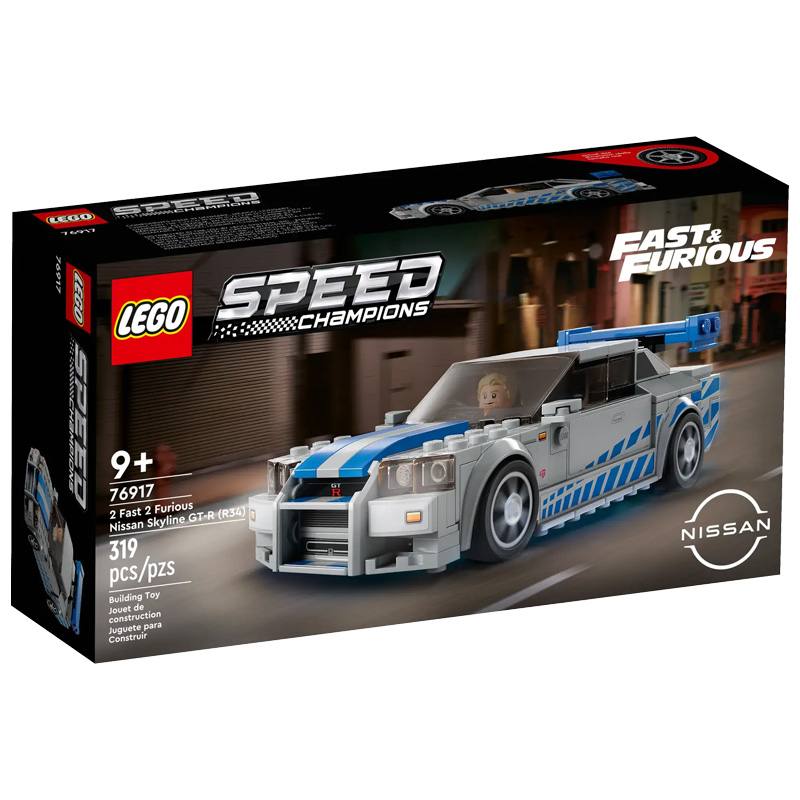 Lego Speed Champions 76917 Rapido Y Furioso Nissan Skyline Gt-R (R34)