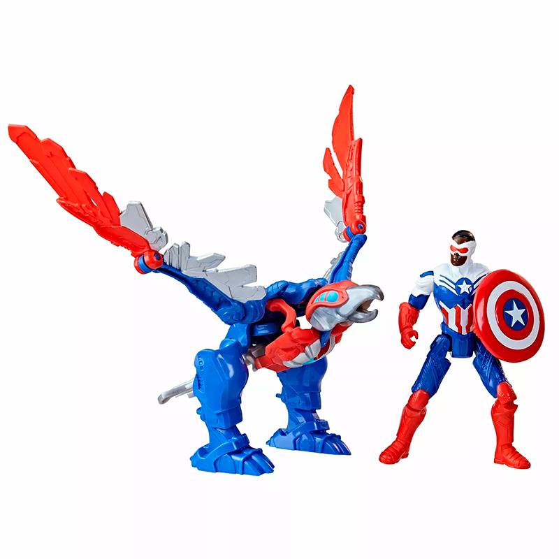 Hasbro Marvel F6595 Mech Strike Avengers 3.0 4In Surtido
