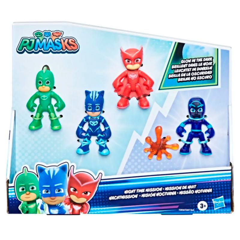 Hasbro Pj Masks F2647 Heroe Vs Villano 4 Pack Surtido