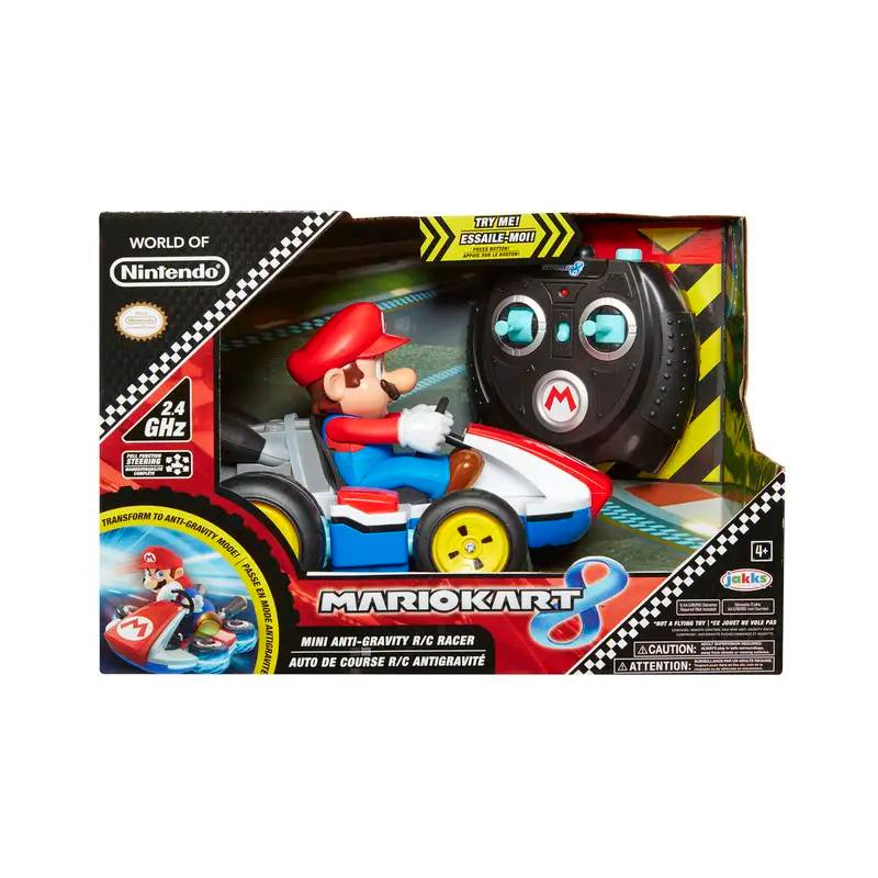 Jakks Pacific Nintendo 02497-Pkc1-4L Mini Vehiculo De Carrera Rc Mario Kart