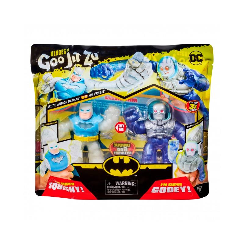 Boing Toys Goo Jit Zu 41393 Figuras De Super Heroes DC Batman Vrs. Mr.Freeze