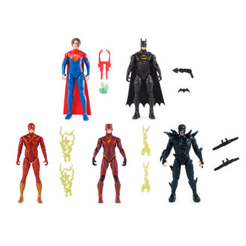 Boing Toys Dc Super Heroes 6065372 Figuras De Accion The Flash La Pelicula  4 Plg Surtido