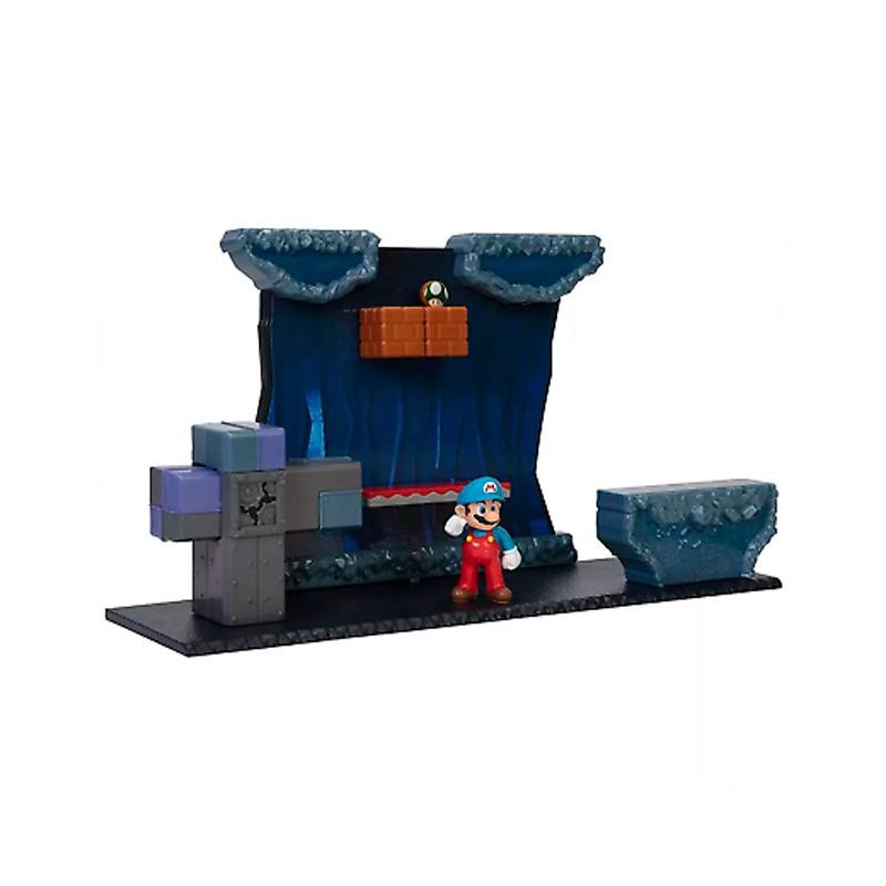 Jakks Pacific Nintendo 404274 Super Mario Set De Juego Mundo Subterraneo