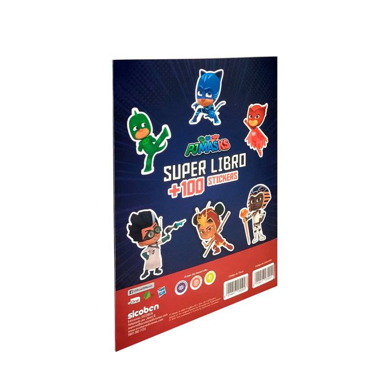 Kadi 55007 Super Libro De Stickers Y Actividades Pj Mask