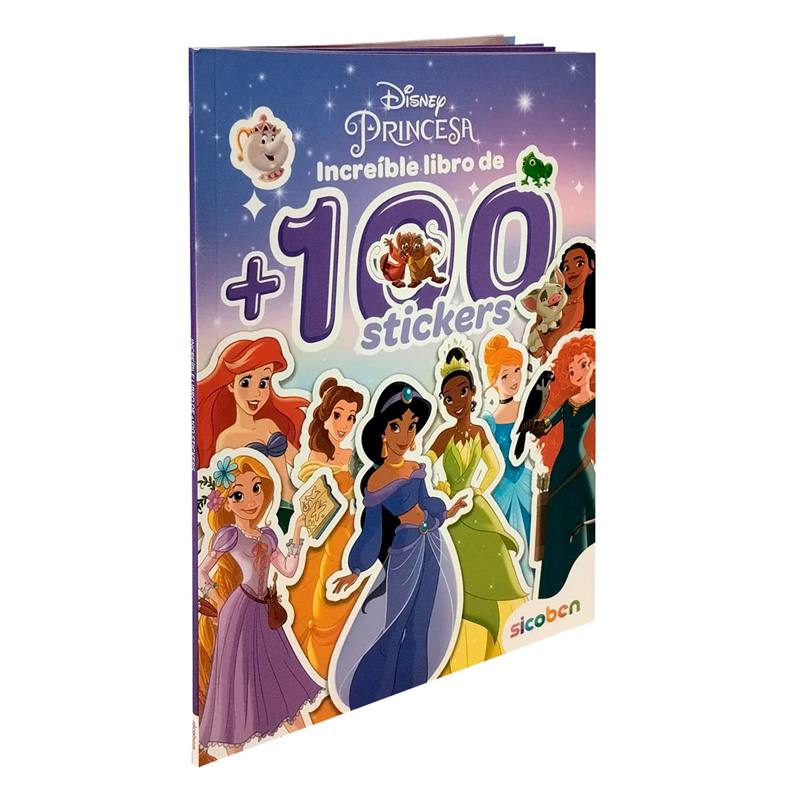 Kadi 35016 Increible Libro De Stickers Princesas Disney