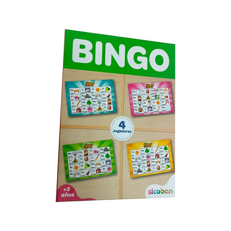 Kadi 28017 Juego De Bingo Para Niños Tablero Reversible
