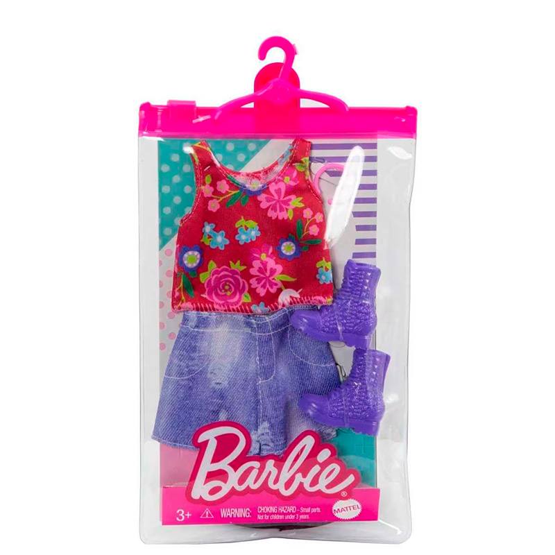 Mattel Barbie Gwd96 Set De Look De Moda Y Accesorios Surtido