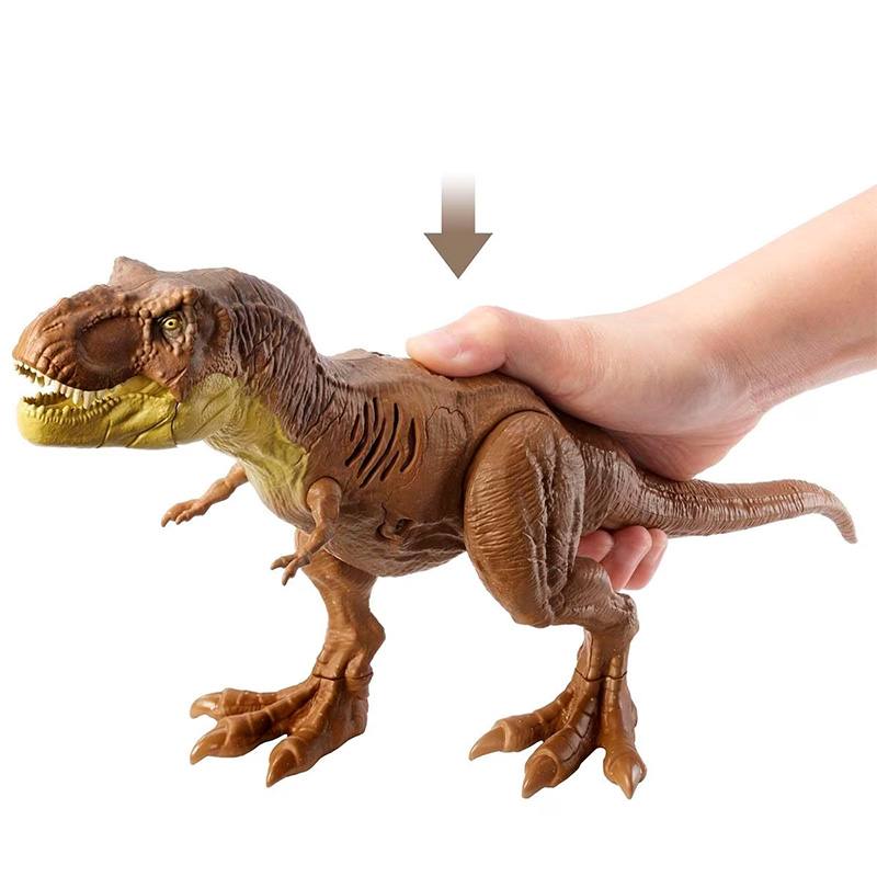 Mattel Jurassic World Hbk21 Dino Figura 12Plg Tiranosaurio Rex Con Sonido