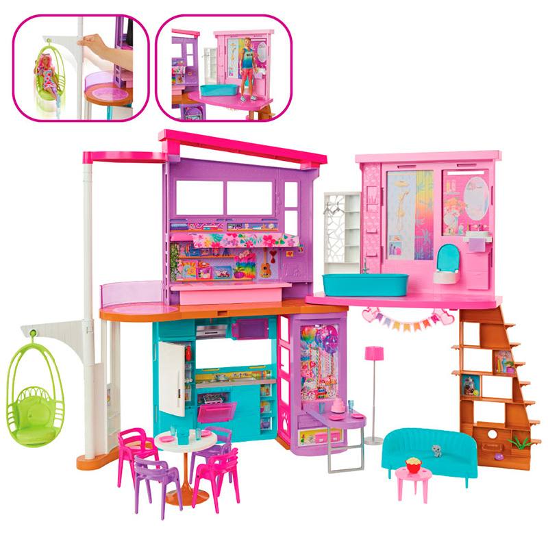 Mattel Barbie Hcd50 Set Casa De Vacaciones