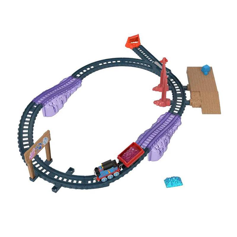 Mattel Fisher Price Hgy82 Thomas & Friends Set Thomas Minas De Cristal