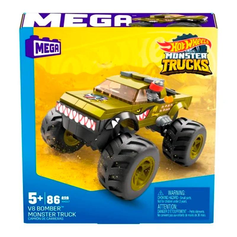 Mattel Hot Wheels Hhd17 Moster Truck Bomber V8