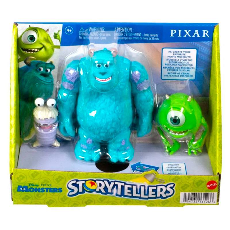 Mattel Disney Pixar Hmm04 Figuras Monsters Inn