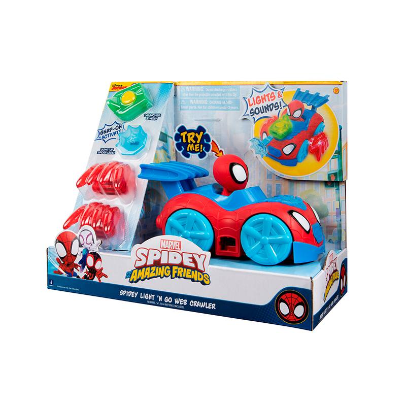Boing Toys Marvel Spidey Snf0201 Vehiculo De Lujo Go Web Crawler