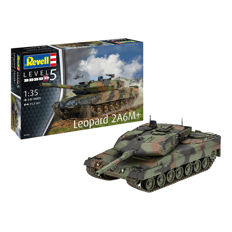 Revell Model 03342 Tanque Leopard 2 A6M+