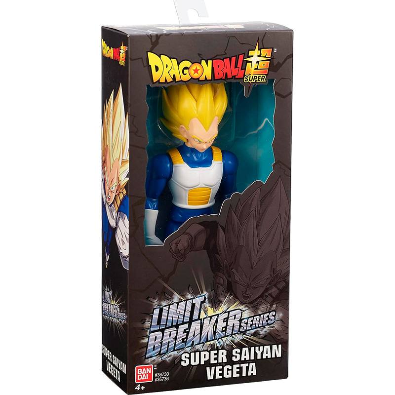 Bandai Namco 36736 Figura De Accion Dragon Ball Super Saiyan Vegeta Limit Breaker 12 Plg