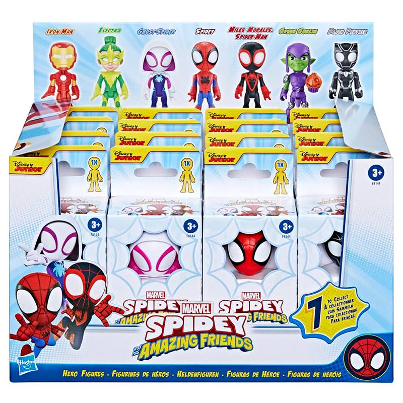 Hasbro Marvel F8144 Figura Spider Amazing Friends Serie 4