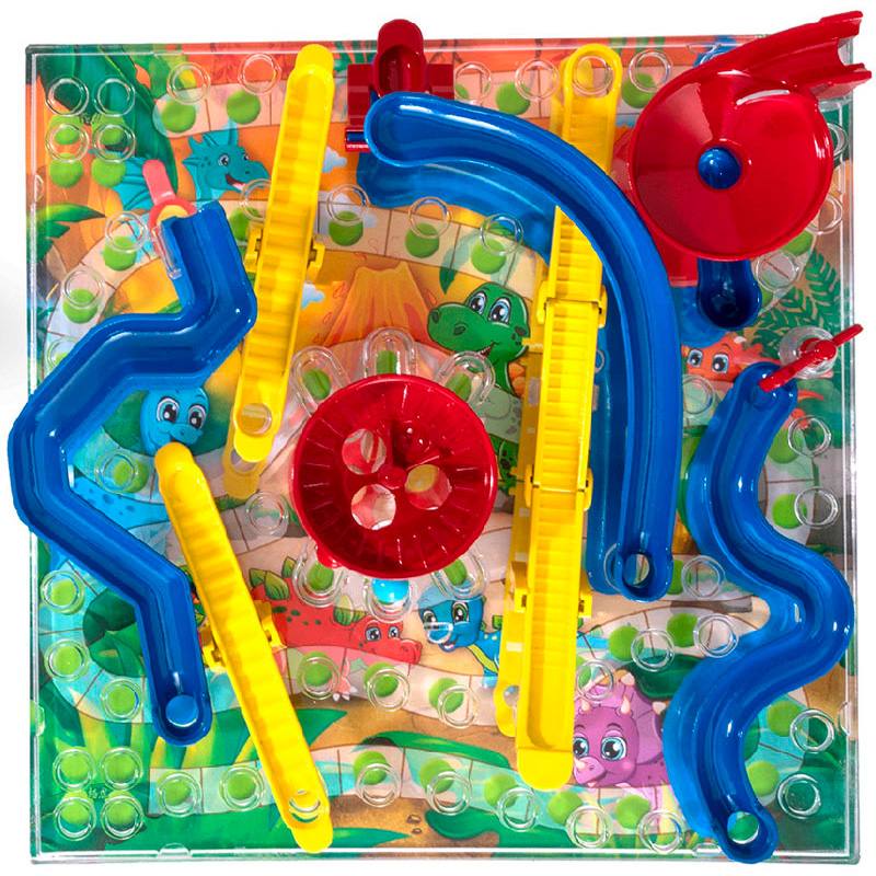 Boing Toys Games 1375955 Escaleras Y Serpientes Edicion Dino 3D