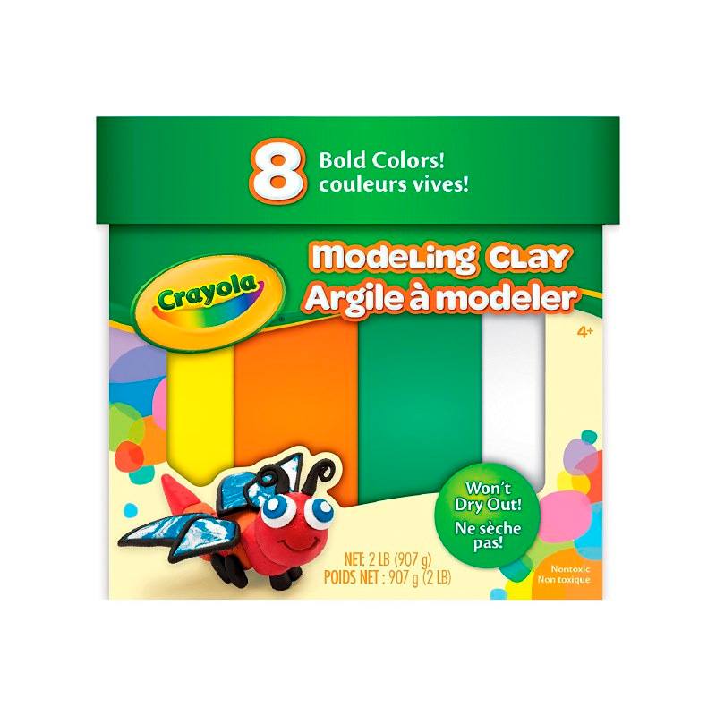 Crayola C570315 Plasticina Jumbo 8 Colores