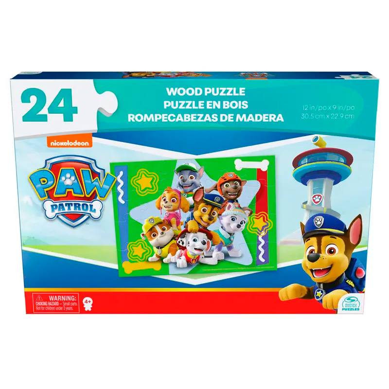 Spin Master Paw Patrol 6066932 Rompecabezasde Madera 24 Pzs