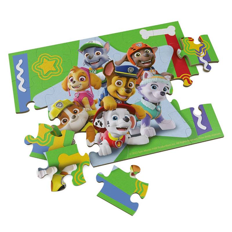 Spin Master Paw Patrol 6066932 Rompecabezasde Madera 24 Pzs