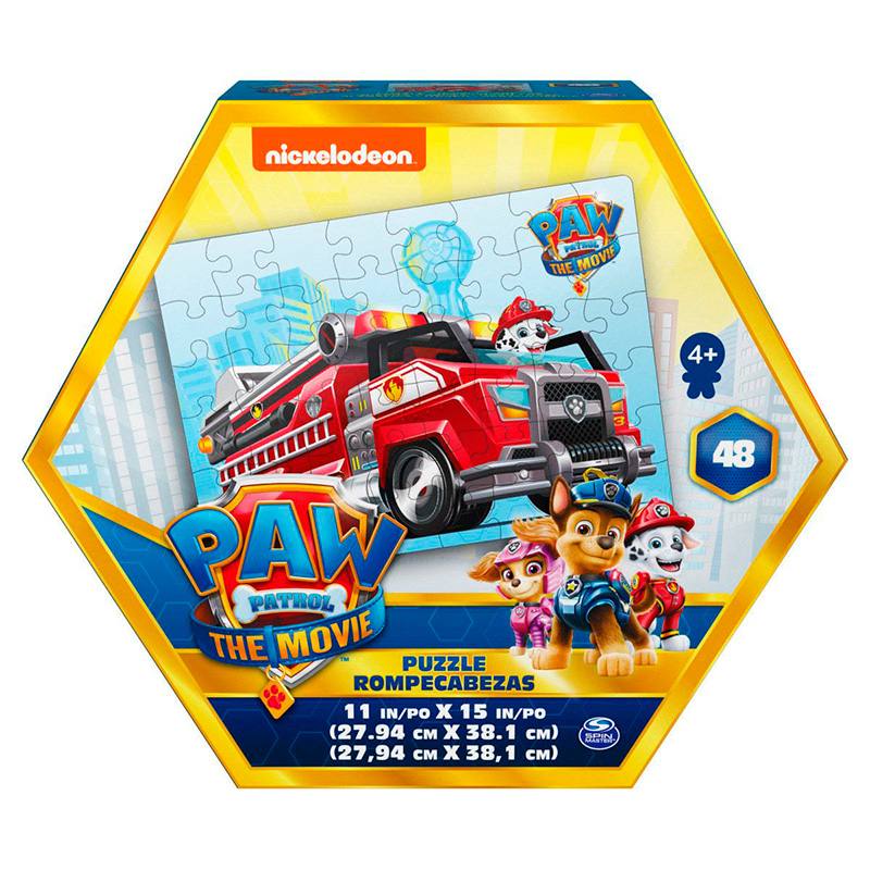 Spin Master Paw Patrol 6062722 Rompecabezasde Madera 48 Pzs