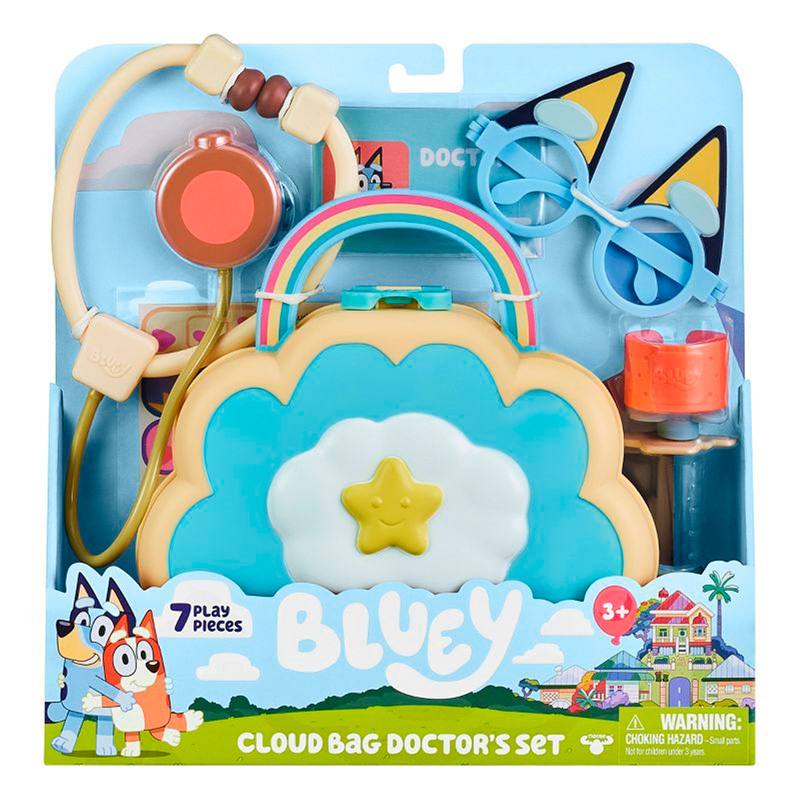 Moose Bluey 13095 Set Maleta Nube De Doctor S7