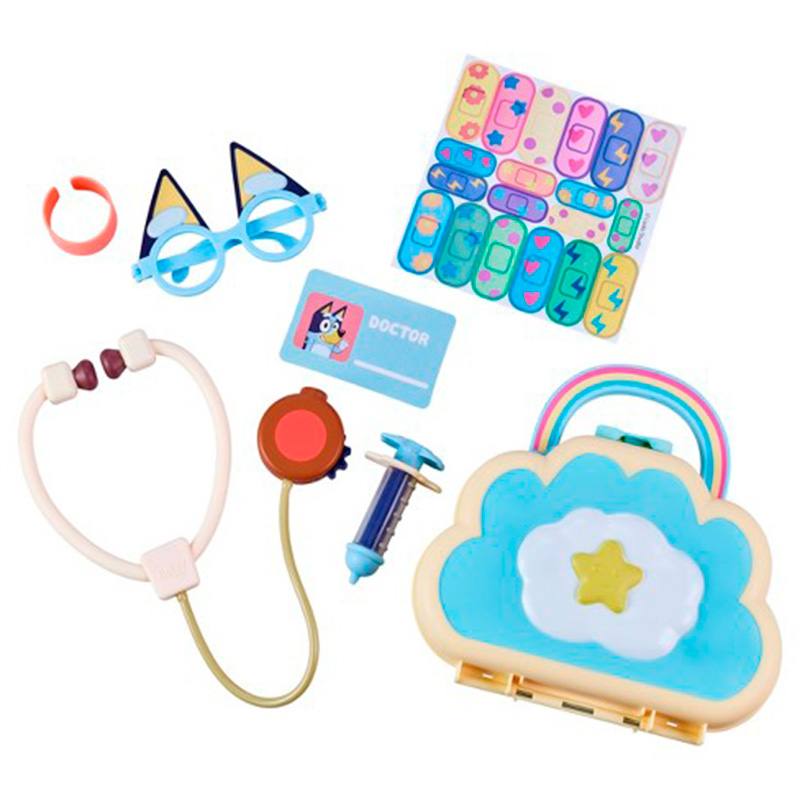 Moose Bluey 13095 Set Maleta Nube De Doctor S7